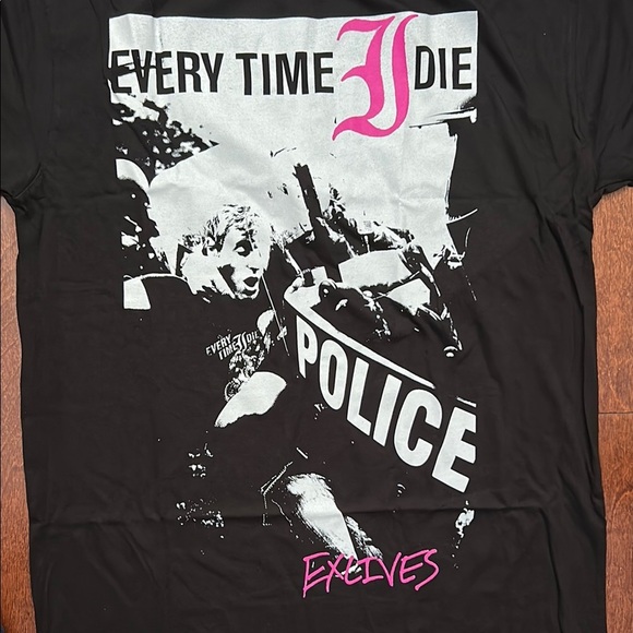 Every Time I Die EX Lives Black Graphic T-Shirt, Size Large, NWOT - Picture 5 of 7